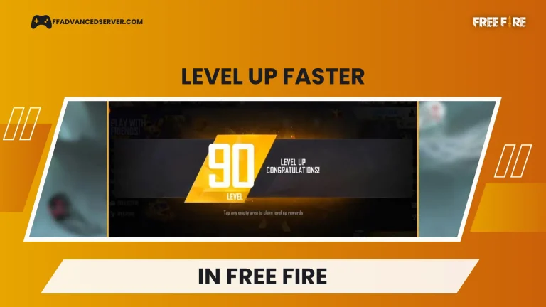 how to level up fast in free fire