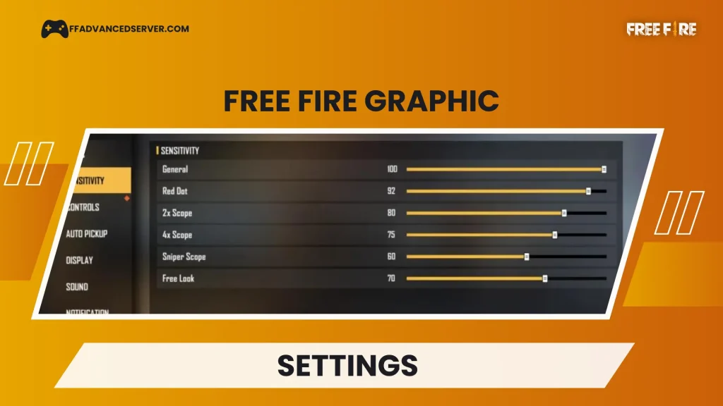 free fire graphic settings