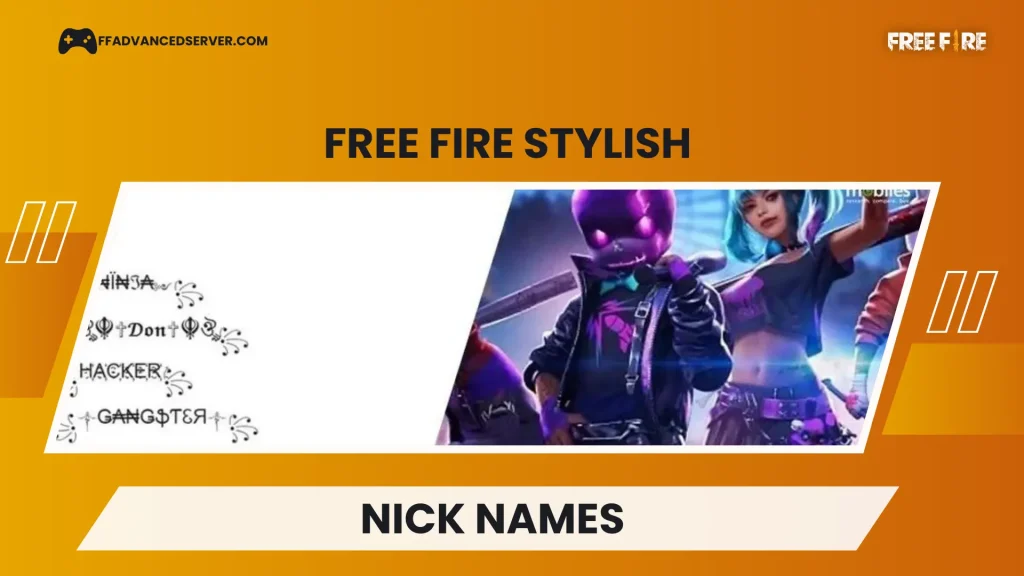 free fire stylish nick name