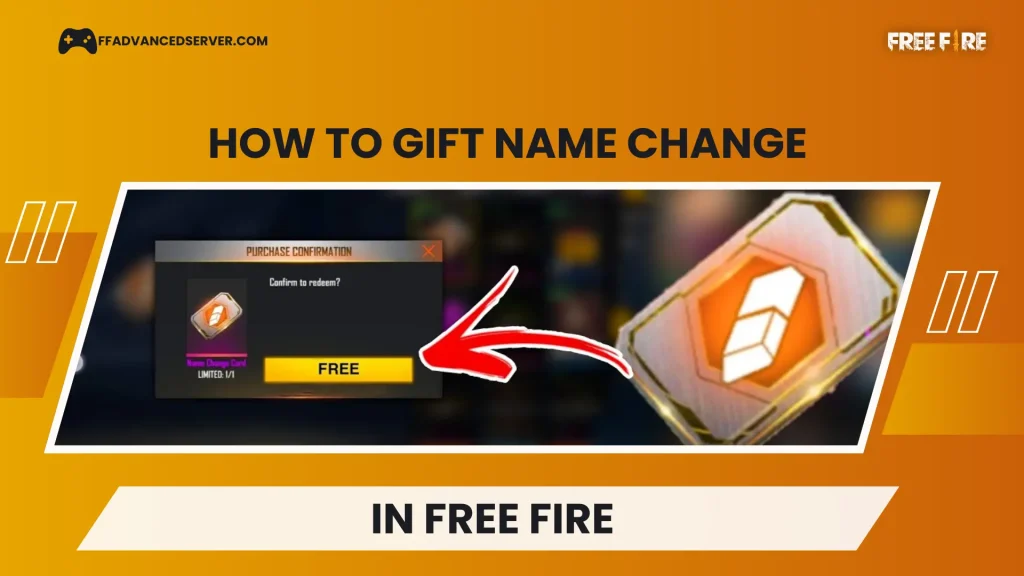 How to Gift Name Change in Free Fire